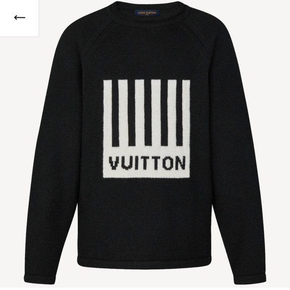 LOUIS VUITTON 19AWバーコードニット Louis Vuitton | Sweaters | Louis Vuitton Barcode Crew Neck Sweater